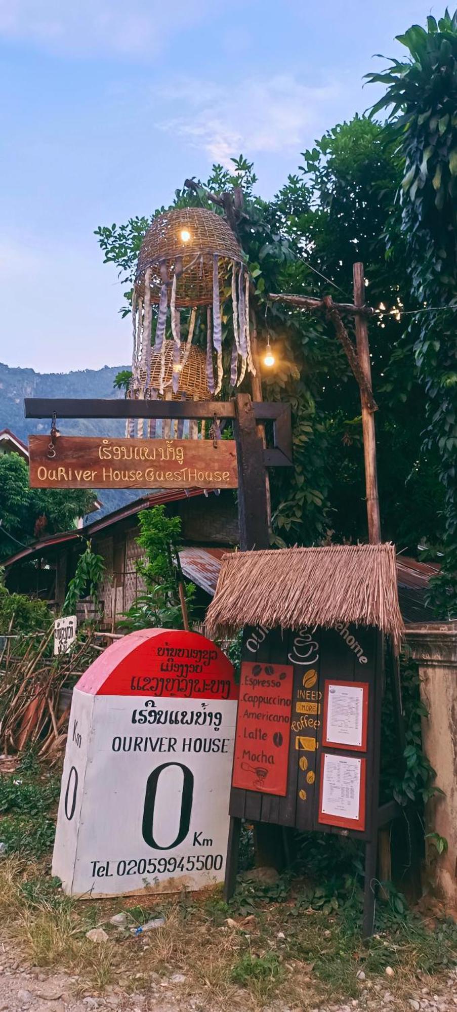 Ou River House Nong Khiaw Екстер'єр фото